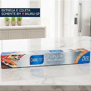 Rolo Alumínio 45x65 metros
