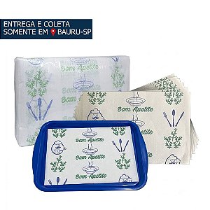 Toalha Americana Impressa Descartável Pluma c/500 unidades