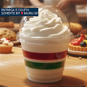 Copo PET Fibraform 250ml com tampa Bolha c/50 unidades