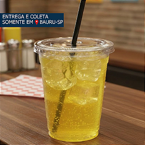 Copo PET Fibraform 300ml com tampa Spin c/50 unidades