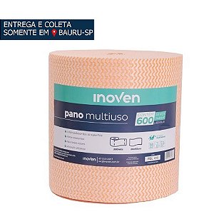 Rolo Multiuso 28x300 LARANJA c/600 panos