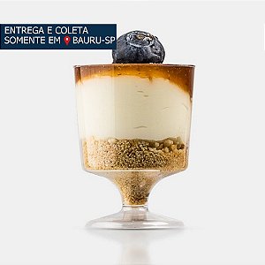 Taça em Acrílico PIT 150ml c/tampa com 5 unidades