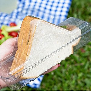 Embalagem Plástica Sanduíche G560 c/100 unidades