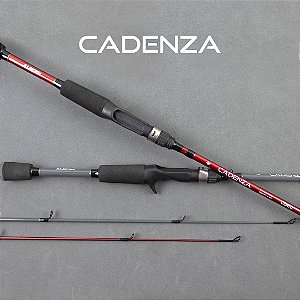 VARA ALBATROZ CADENZA 17 LBS 5"6 (1,68m) 2 PARTES AÇÃO RÁPIDA