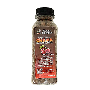 Ração Chama Na Cerejinha Furadinha 125g Acquamil Blindada Massa Japonesa
