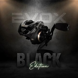 Carretilha Evox Black Edition Saint By Eduardo Monteiro