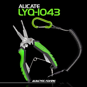 Alicate Multifunção 14cm Aço Inox Acompanha Bainha Albatroz lyq-1043
