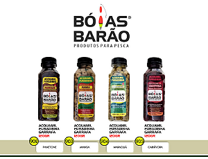 Ração Acquamil Furadinha Barão Garrafa 120g Vários Sabores