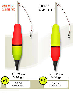 Boia Torpedo 70g Barão N21