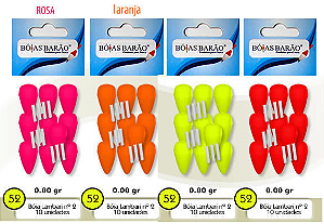 Boia Lambari Nº2 Barão N52 Pintura Integral Guia C/10