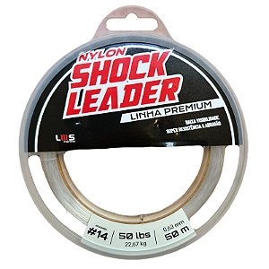Linha Nylon Shock Leader Lumis Linha Premium