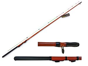 Vara Tucumã 2,10m Ultra Light 2 Partes Ponteira maciça Xingu