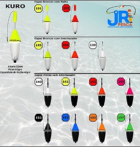 Boia Cevadeira Kuro 52g Jr Pesca