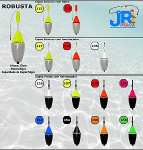 Boia Cevadeira Robusta 65g Jr Pesca