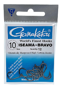 Anzol Gamakatsu Big River Bait 12/0 Encastoado com Girador (03un, 50cm)  Empório da Pesca - Excelência em equipamentos premium e atendimento  especializado.