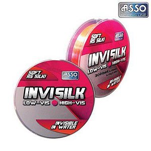 LINHA ASSO INVISILK CRISTAL PINK 300m