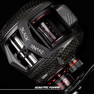 Carretilha Black Snake BG Red Drag 14kg Albatroz