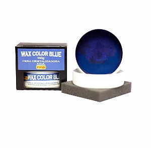 wax color blue - cera cristalizadora azul - 140 g