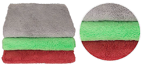 flanela de microfibra 500 gsm 40x40