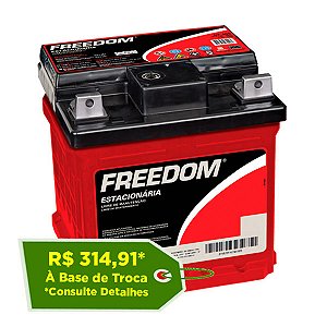 Bateria Estacionária Freedom DF300 - 26Ah / 30Ah