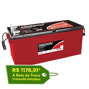 Bateria Estacionária Freedom DF2500 - 150Ah / 165Ah