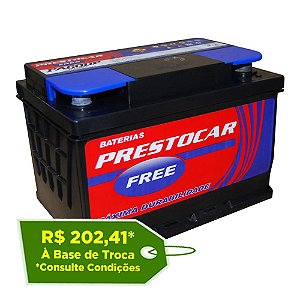 Bateria Prestocar Free 60Ah - PA60DF / PA60EF - Selada