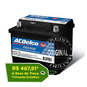 Bateria ACDelco 52Ah – ADS52GD ( Cx. Alta ) – 24 Meses de Garantia