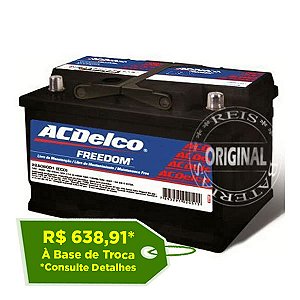 Bateria ACDelco 75Ah – ADS75PD ( Cx. Alta ) – 24 Meses Garantia
