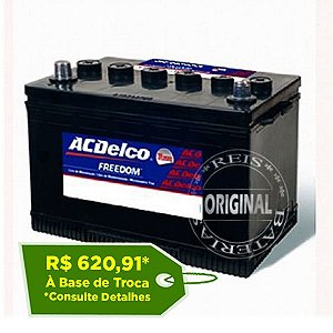 Bateria ACDelco 75Ah – ADR75LD / ADR75LE – Original de Montadora