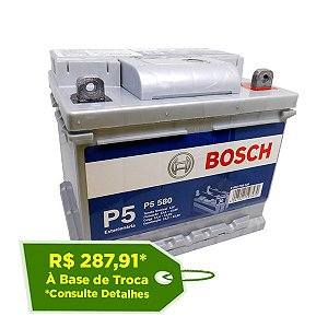 Bateria Estacionária Bosch P5 580 - 40Ah ( Antiga P5 050 ) - 24 Meses de Garantia
