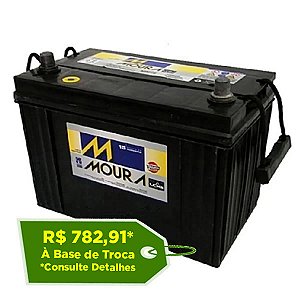 Bateria Moura 100Ah LOG Diesel – M100HE – Original de Montadora