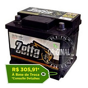 Bateria Zetta 45Ah - Z45D - Fabricação Moura - Selada