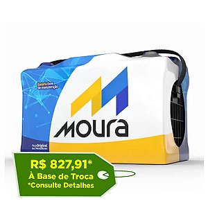 Bateria Moura 80Ah – M80CD - Original de Montadora