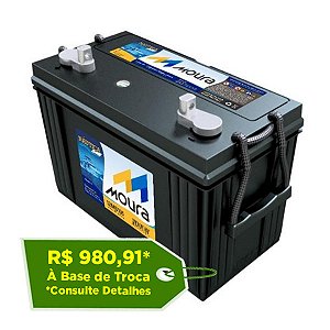 Bateria Moura Boat 105Ah – 12MB105 – Para Barcos ( Náutica )