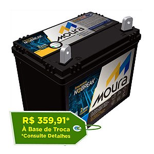 Bateria Estacionária Moura NoBreak 12MN300 - 30Ah / 33Ah ( 12MN30 )