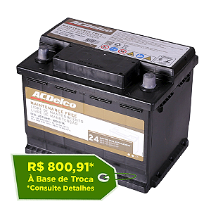 Bateria ACDelco EFB 60Ah - ADF60HD - Para Carro C/ Start-Stop