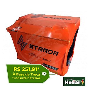 Bateria Strada 60Ah - ST60DD - Fabricação Heliar - Selada