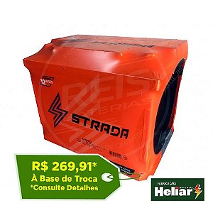 Bateria Strada 60Ah - ST60HD ( Cx Alta ) - Fabricação Heliar