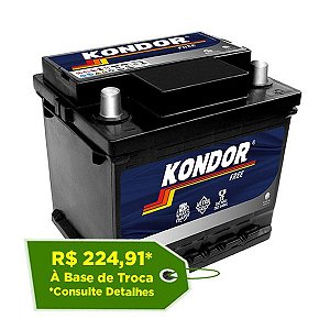 Bateria  Kondor Free 50Ah ( Cx Alta ) - F20PD - Selada