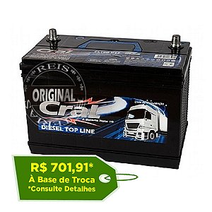 Bateria Cral Selada 100Ah – CL100HEF – Livre de Manutenção