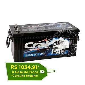 Bateria Cral Selada 150Ah – CL150HD – Livre de Manutenção
