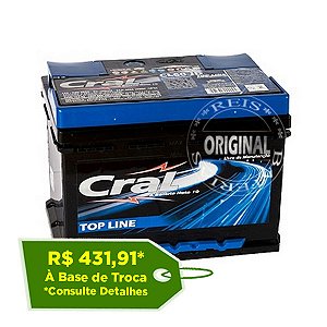 Bateria Cral Selada 60Ah – CL60VD / CL60VE – 18 Meses de Garantia