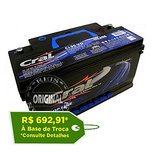 Bateria Cral Selada 95Ah – CL95VD – Livre de Manutenção