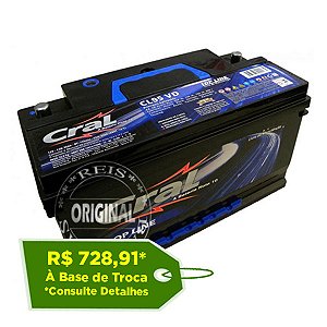 Bateria Cral Selada 95Ah – CL95VD – Livre de Manutenção