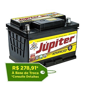 Bateria Jupiter Advanced 60Ah - JJFA60LD - 18 Meses de Garantia