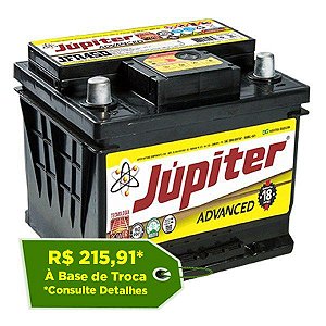 Bateria Jupiter Advanced 45Ah - JJFA45D - 18 Meses de Garantia