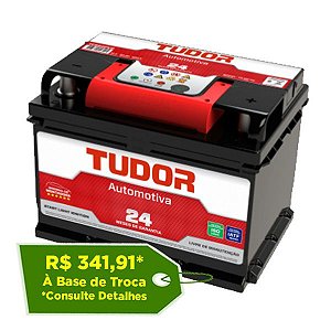 Bateria Tudor Free 60Ah – TFS60PHD ( Cx Alta ) – 24 Meses Garantia
