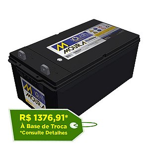 Bateria Estacionária Moura Solar 12MS234 - 234Ah