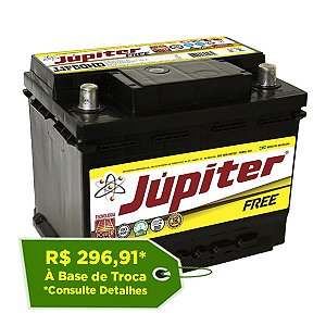 Bateria Jupiter Free 60Ah - JJF60HD ( Cx. Alta ) - Selada
