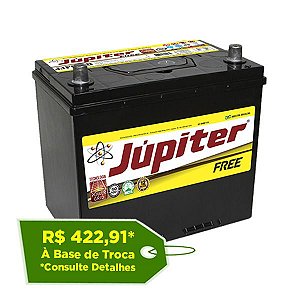 Bateria Jupiter Free 80Ah - JJF80ID / JJF80IE - Selada